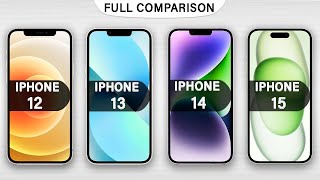 iPhone 12 Vs iPhone 13 Vs iPhone 14 Vs iPhone 15 In 2024 [upl. by Kata777]