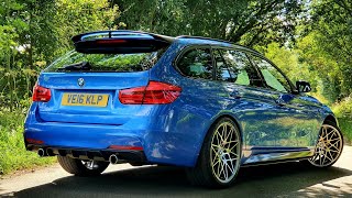 2016 F31 BMW 340i M Sport Touring with M performance kit  Review of condition and specification F30 [upl. by Attenweiler]