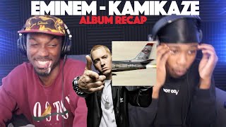 Eminem  Kamikaze Album RECAP [upl. by Austine]