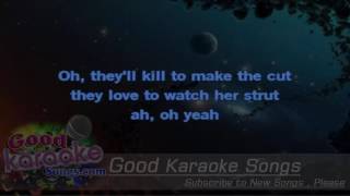 Her Strut  Bob Seger Lyrics Karaoke  goodkaraokesongscom [upl. by Sixele]