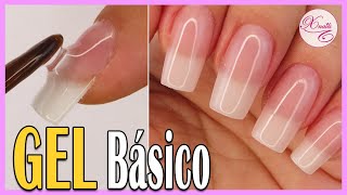 05 Como hacer Uñas de GEL UV ❤️ paso a paso PRINCIPIANTES 💅 Curso GRATIS Uñas de GEL y POLYGEL [upl. by Eanerb]