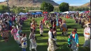 Warm Springs PowwowGrand Entry [upl. by Eade]