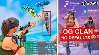 Exposing 100 TikTok Clans in Fornite [upl. by Drehcir155]