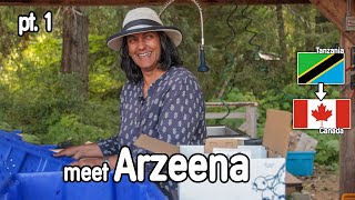 Lived on 4 Continents  Speaks 5 Languages  Global Citizen  Arzeenas Immigration Story Pt1 [upl. by Libby]