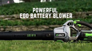 Review of EGO BATTERY BLOWER reviews tools gardeningtools egoblower [upl. by Iroj]