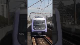 Frota FF05505 Chegando em Giovanni Gronchi L5 trens train railway viralvideo metrosp subway [upl. by Ernaline]