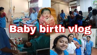 মাতৃত্বের প্রথম দিন।Journey to motherhoodfrom water break to babys first cry। Baby birth vlog। [upl. by Eardna]