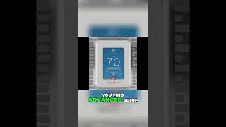 How to Reset Your t9 Honeywell Thermostat shortsfeed honeywellthermostat factoryreset [upl. by Yramesor640]