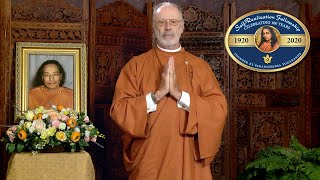 Morning Meditation Led by SRF Monastic  August 14  2020 SRF Online World Convocation [upl. by Garfinkel]