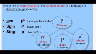 Morphology Lesson 5 Part 1 Morphemes and Allomorphs [upl. by Anialem905]