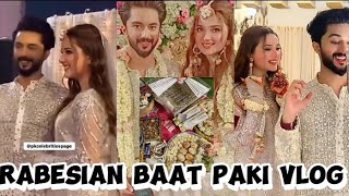 Rabeeca khan and hussain tareen baat paki vlog💍❤️ rabeeca khan engagement vlog rabeecakhan [upl. by Ikaz]