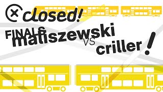 maliszewski vs criller  Finals Closed [upl. by Annawal]