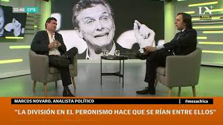 Marcos Novaro quotMacri solo quiere un segundo mandato porque sabe que éste fue maloquot [upl. by Yert]