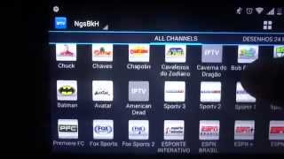 Como assistir TV a cabo grátis em seu android   200 canais  Metodo Funcionando  Outubro 2014 [upl. by Irihs]