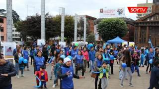 Concientizaron sobre el autismo con caminata familiar en Puerto Montt [upl. by Jepum]