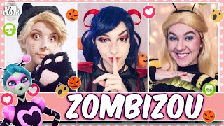 Cosplayers React to Miraculous Ladybug  Zombizou 🎃 [upl. by Wadell]