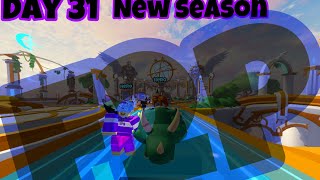 Day 31 New Season Roblox Bedwars 50 day alt acc F2P series [upl. by Julietta]