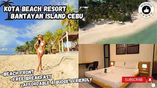 Where To Stay In Bantayan Island Cebu  Kota Beach Resort  Affordable and Budgetfriendly Hotel [upl. by Speroni]