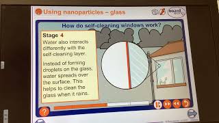 KS4GCSEChemistry Nanotechnology nanoparticles and glass cleaning [upl. by Aihsiym373]