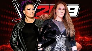 WWE 2K19 Matches Tamina vs Nia Jax [upl. by Jemena]