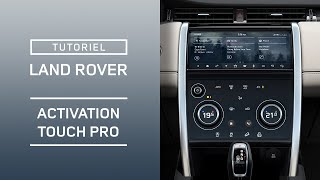 Land Rover  Activation de la connectivité sur votre système multimédia Touch Pro [upl. by Mauldon276]