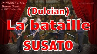 Pavane La bataille from DANSERYE1551 by Tielman Susato Dulcians Yasuhiko Higaki [upl. by Yona]