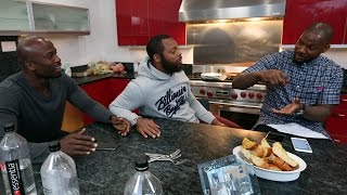 Lets Do Dinner with Michael and Martellus Bennett [upl. by Sig636]