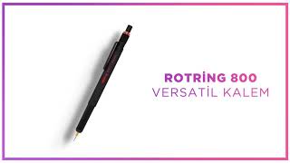 Rotring 800  İki Fonksiyonlu Kalem Siyah 05 mm Uç [upl. by Bogoch]