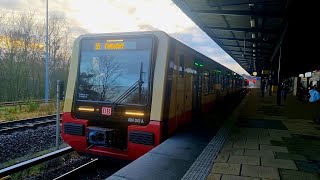 SBahn Berlin  Mitfahrt in der BR484 auf der S5 [upl. by Arenahs]