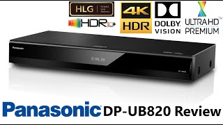 STILL the best 4K BluRay Player of 2021 Panasonic DPUB820 Review [upl. by Martz781]