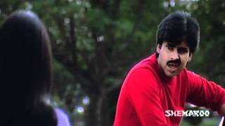 Attharintiki Daaredhi Hero Pawan Kalyan and Bhoomikas fight  Kushi Movie Comedy Scenes [upl. by Fennell]