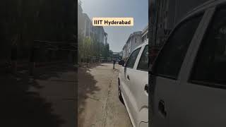 Visit to IIIT Hyderabad youtubeshorts iiit hyderabadvlog nirmaan campusgachibowli [upl. by Yesak693]