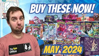 POKEMON INVESTING MAY 2024 How To Invest In Pokemon Sealed Products In MAY 2024 [upl. by Felten838]