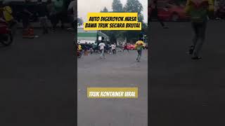 TRUK BRUTAL TANGERANG viralvideo viralshorts subscribe youtube fyp [upl. by Cardon391]