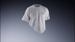 3D Clothing Animation TShirt [upl. by Ahearn]