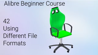 Using STEP and Other Formats in an Assembly  Alibre Beginners Course 42 [upl. by Aibara]