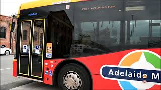 Adelaide Metro Bus Test Run at the New Port Dock Station S Australia 18624 adelaidemetro buses [upl. by Racklin]