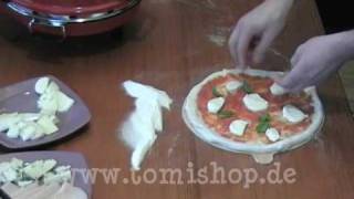 Pizza backen im Pizzaofen von tomishop [upl. by Abran]