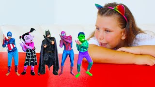 Super heroes Dance with Adriana and Ali [upl. by Harad]