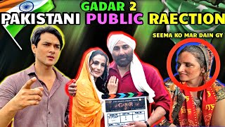 GADAR 2 PAKISTANI PUBLIC REACTION  ROAD PHATEEKH  SALMAN SAIF [upl. by Esorylime696]