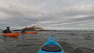 Kayaking from Seaton Sluice to Tynemouth on Sunday 27th October 2024 [upl. by Chor526]