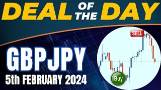 🟢FOREX Deal of the Day Hoping for the best with GBPJPY [upl. by Plunkett]