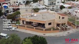 4 Bedroom House in Apostolos Andreas Limassol [upl. by Renell646]