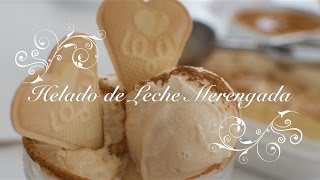 Helado de leche merengada  Helado Casero  Como hacer helado de leche merengada  Leche merengada [upl. by Sheepshanks]