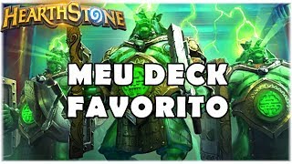 HEARTHSTONE  MEU DECK FAVORITO STANDARD DK EVOLVE SHAMAN [upl. by Elda66]