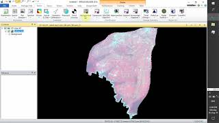 NDVI Calculation using Erdas imagine 2014 [upl. by Fineberg938]