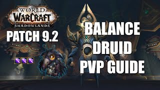 92 BOOMKIN PVP GUIDE OUT DAMAGE EVERYBODY [upl. by Iram]