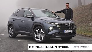 2021 Hyundai Tucson Hybrid 230 PS Test Review Fahrbericht [upl. by Ylil]