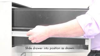 How to remove a filing cabinet drawer [upl. by Anidene497]