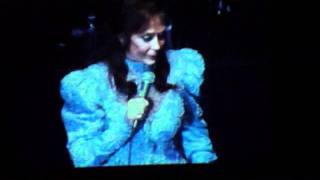 quotThe Cole Miners Daughterquot Ms Loretta Lynn LIVE 111911 [upl. by Nolak]